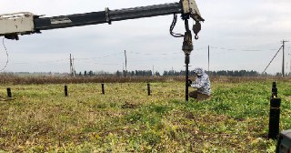 Установка винтовых свай Лыткарино цена от 3105 руб.
